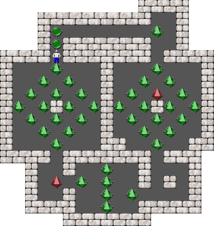 Sokoban Thinking Rabbit Arranged level 264